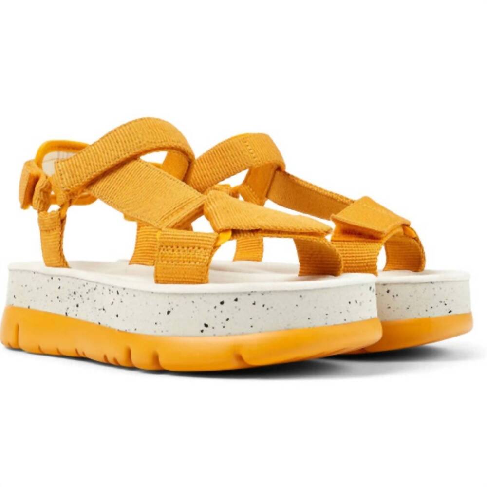 NEW CAMPER women's camper oruga up sandals in orange